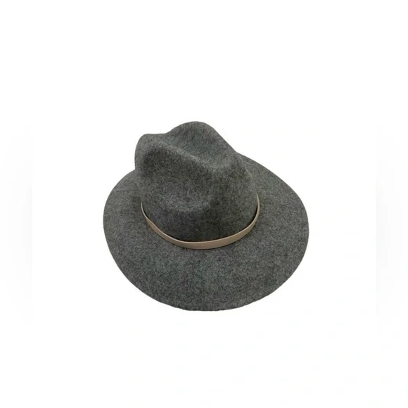 Free People Wythe Leather Band Felt Wool Hat Metal Stud Pink One Size Free People | Accessories | Free People Wythe Leather Band  main image 4